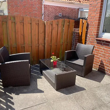 Apartman Lust Auf - Terrasse Kleine Hunde Willkommen Naehe Nordsee